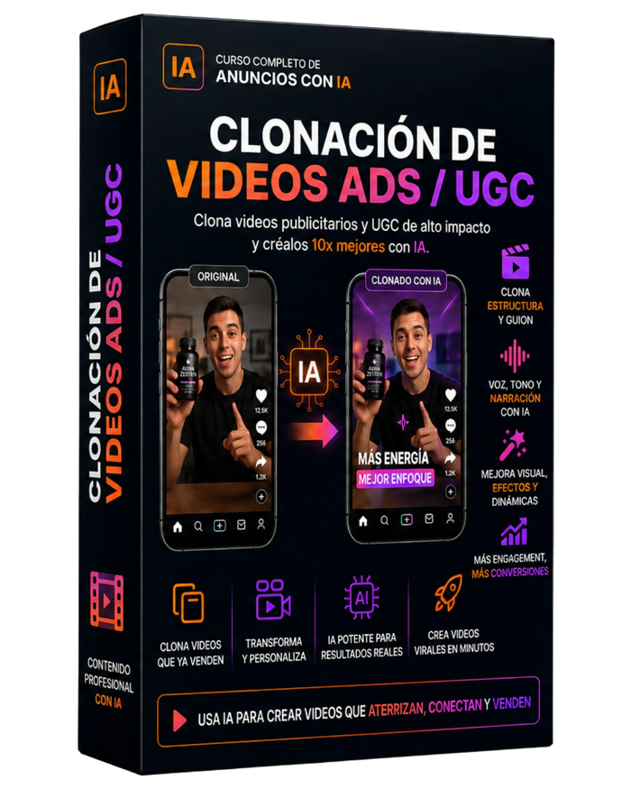 Clonación de Videos Ads/UGC