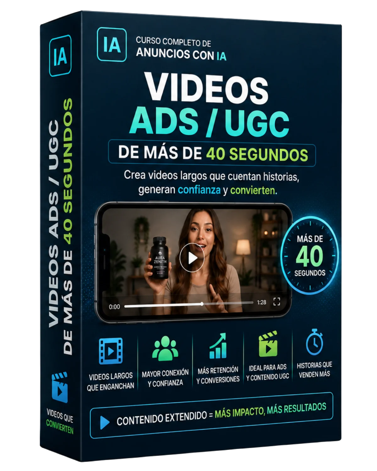 Videos Ads/UGC +40 segundos