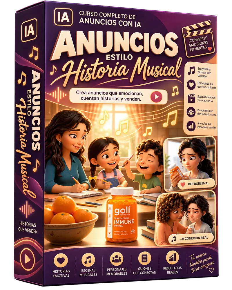 Anuncios estilo Historia Musical