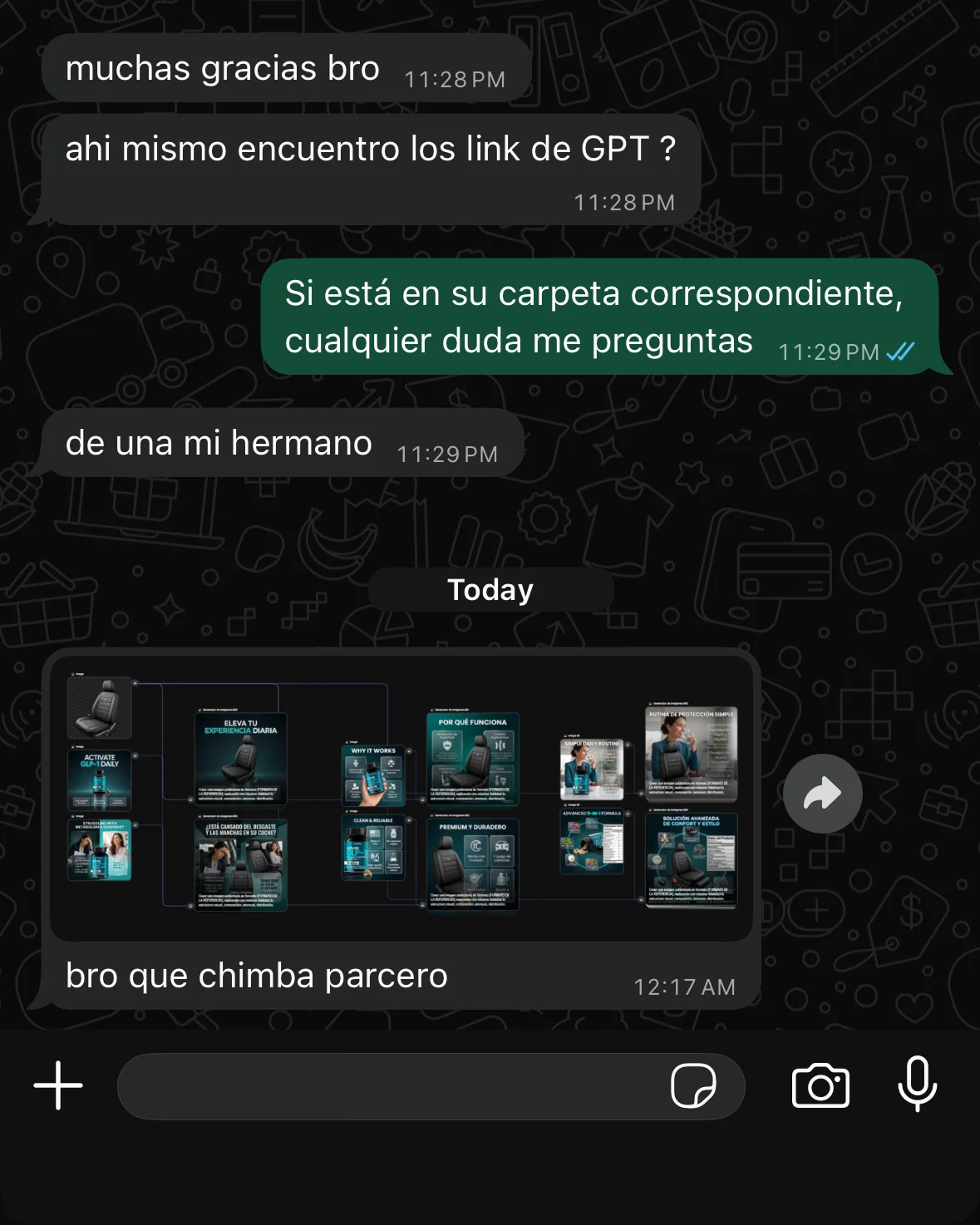 Captura de resultados de un alumno 3