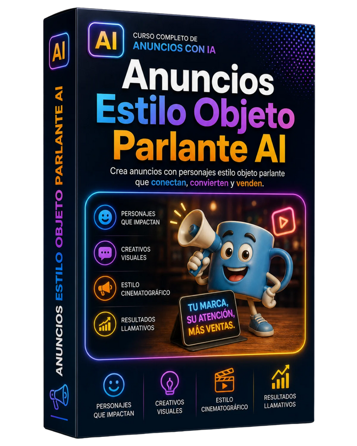 Anuncios estilo Pixar (objeto parlante)